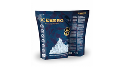 ICEBERG - гигиенический наполнитель на основе силикагеля для кошачьих туалетов, без аромата 10 л