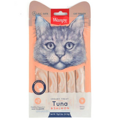Wanpy Tuna salomon creamy treats - Ванпі ласощі для котів з лососем