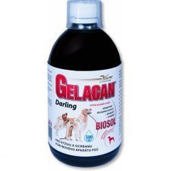Гелакан Дарлінг Біосол - Gelacan Darling Biosol Orling Для захисту опорно-рухового апарату сук, кобелів та цуценят, Чехія 500 мл, 500 мл