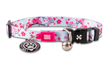 Max & Molly Smart ID Cat Collar Cherry Bloom/1 size - Нашийник для котів Smart ID вишневий блум 197021 фото