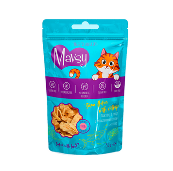 Ласощі пластівці для котів Mavsy TUNA FLAKES & CATNIP з тунця та котячою м'ятою, 50 г LSCJ25 фото