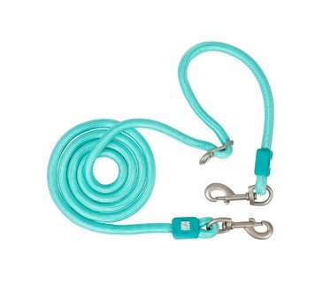 Мотузковий повідець для собак Max & Molly Rope Leash Matrix 2.0 Turquoise, бірюзового кольору, XS-S 306026 фото