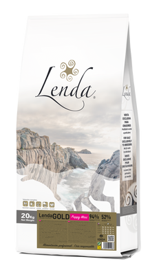 Lenda Gold Puppy Maxi - Ленда сухий комплексний корм для цуценят і молодих собак всіх порід 20 кг