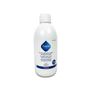 Plaqtiv+ Water Additive 500 ml - Засіб для догляду за ротовою порожниною для собак та котів 500 мл