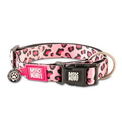 Max & Molly Smart ID Collar Leopard Pink/XS - Нашийник Smart ID рожевий з леопардовим принтом