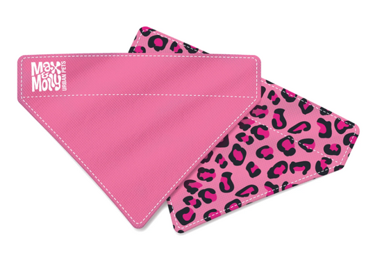 Max & Molly Bandana Leopard Pink/S - Бандана на нашийник для собак