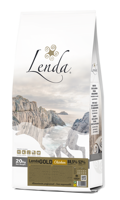 Lenda Gold Chicken - Ленда сухий корм для собак всіх порід з куркою, 20 кг
