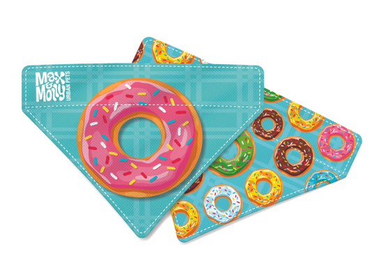 Max & Molly Bandana Donuts/S - Бандана на ошейник для собак