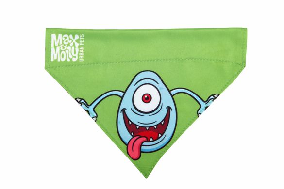 Max & Molly Bandana Little Monster/S - Бандана на ошейник для собак