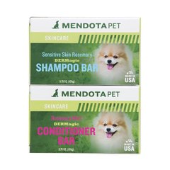 DERMagic Organic Rosemary Shampoo and Conditioner Bar Combo